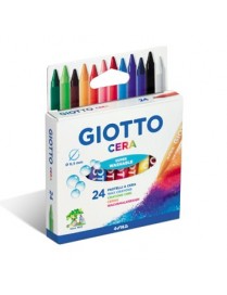 Lápis de Cera Giotto 24 Cores