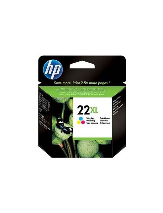 Tinteiro HP 22XL Cores