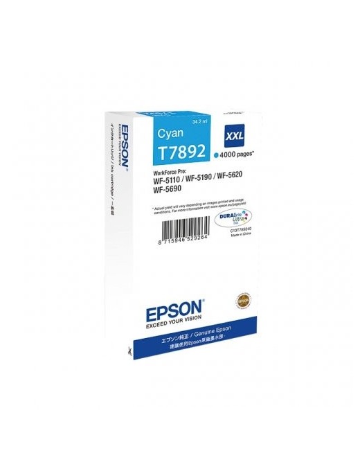Epson T7892XL Azul