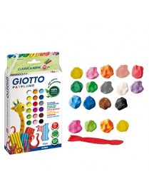 Plasticina Giotto Patplume Conjunto Sortido 18x20gr