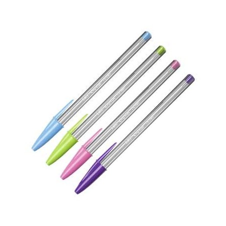 Esferográfica Ball Point BIC Cristal Fun Cores Sortidas