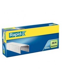Agrafos 26/6 Rapid 5000 Uds