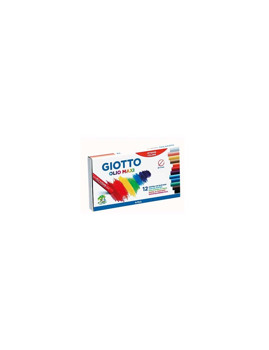 Lápis Pastel a Óleo Giotto Olio - 12 unidades