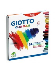Lápis Pastel a Óleo Giotto Olio - 24 unidades