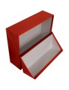 Caixa Arquivo Frances (365x280x100mm) Almaco Vermelho - 5un