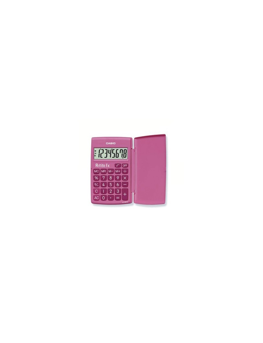 Calculadora de Bolso Casio LC401LV Rosa 8 Digitos