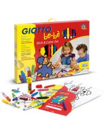 Conjunto Giotto Be-Be Colorir Stick & Color Set