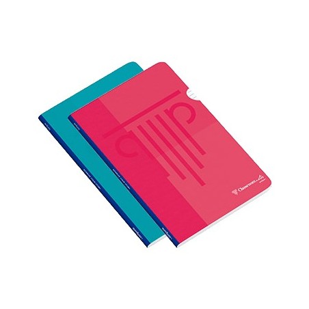 Caderno Agrafado A4 Ambar PP Pautado 90gr 48Fls 2un