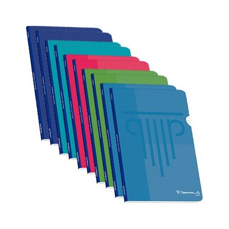 Caderno Agrafado A4 Ambar PP Quadriculado 90gr 48Fls 1un