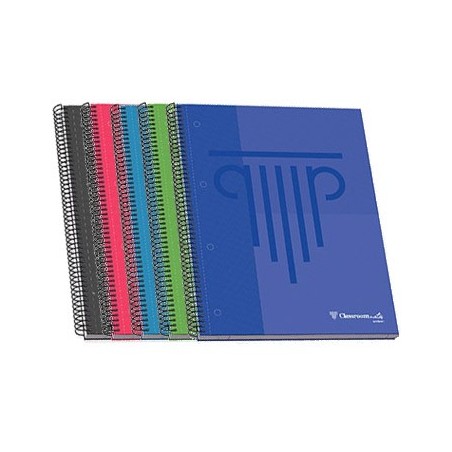 Caderno Espiral A4 Ambar WB Pautado 90gr 100Fls 1un