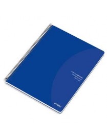 Caderno Espiral Ambar C/Azul A4 Liso 70gr 80Fls 2Uni