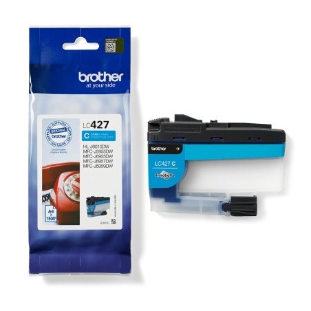 Cartucho De Tinta Brother Original LC427 Azul
