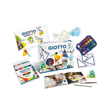 Conjunto Giotto Art Lab Easy Paiting