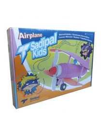 Kit Montagem Cartão Sadipal Kids Avião