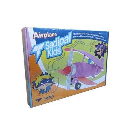 Kit Montagem Cartão Sadipal Kids Avião