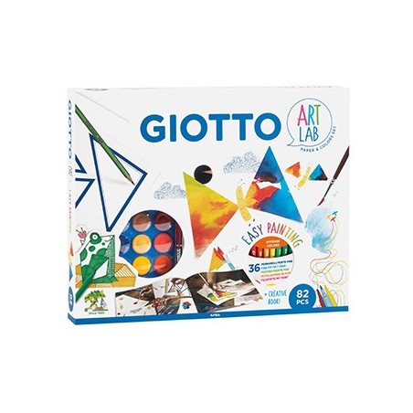 Conjunto Giotto Art Lab Easy Paiting