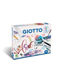 Conjunto Giotto Art Lab Fancy Lettering 45 Peças