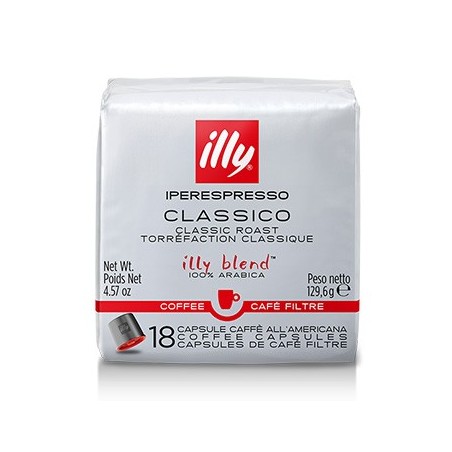 Café Cápsulas ILLY IperEspresso Torra Clássica Pack 18un