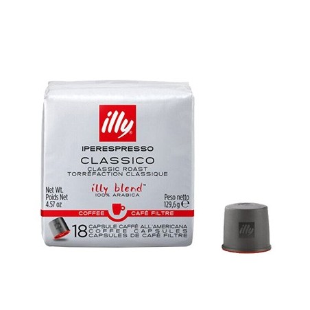 Café Cápsulas ILLY IperEspresso Torra Clássica Pack 18un