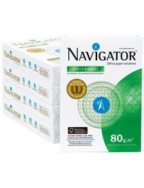 Papel 080gr Fotocopia A3 Navigator Premium 5x500 Folhas