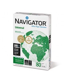 Papel 080gr Fotocopia A4 Navigator Premium Universal 1x500F