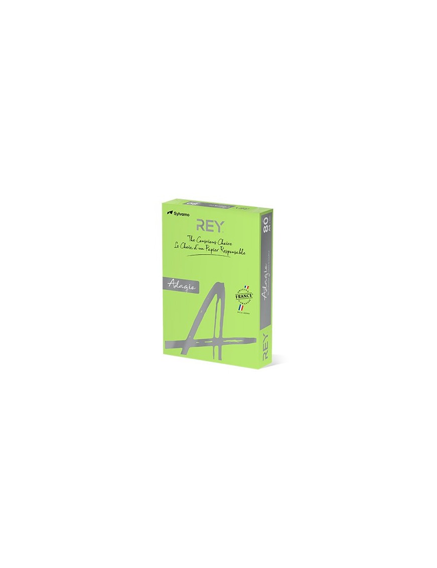 Papel Fotocopia Verde Fluoresce Adagio(cd14)A4 80gr  1x500F