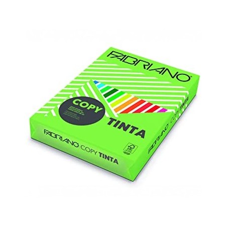 Papel Fotocopia Verde Claro Copy Tinta F602 A4 80gr 1x500F