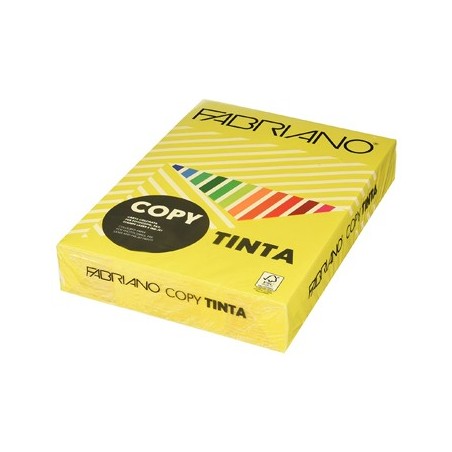 Papel Fotocopia Amarelo Copy Tinta F606 A4 80gr 1x500Fls