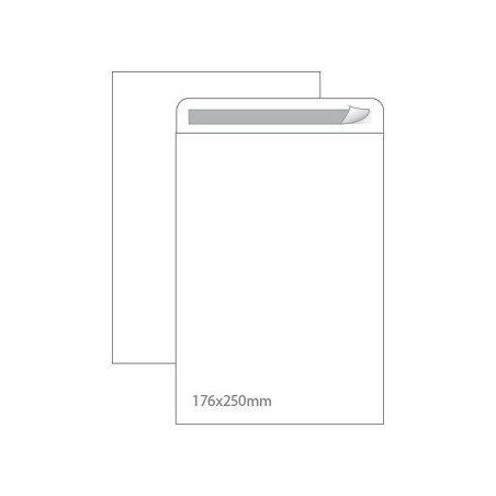 Envelopes Saco 176x250mm B5 Branco 090g Autodex