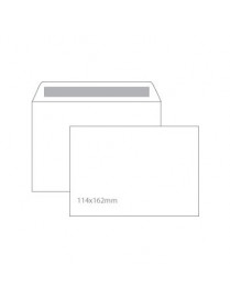 Envelopes 114x162mm C6 Branco 090gr Autodex 500un