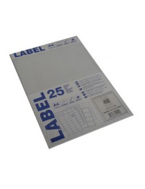 Etiquetas Laser/Copy/Inkjet 45,7x21,2mm 25fls A4 1200un