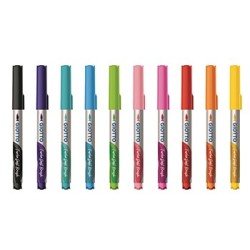 Giotto Turbo Soft Brush Rotulador Fieltro Acuarela 10 Colores