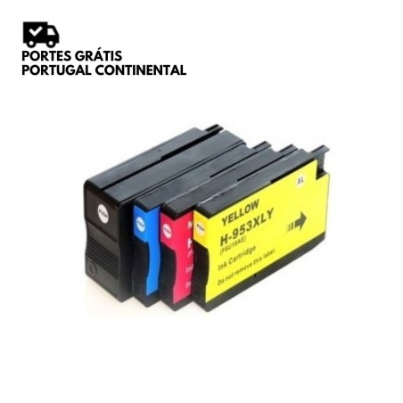 Pack Tinteiros HP Compatíveis HP 953XL