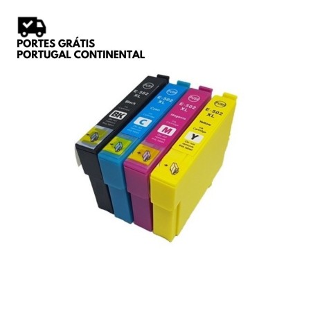 Pack Tinteiro Compatíveis Epson 502XL