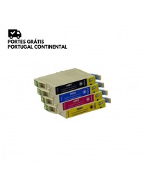 Pack Tinteiro Compativel EPSON T0551, 552, 553, 554