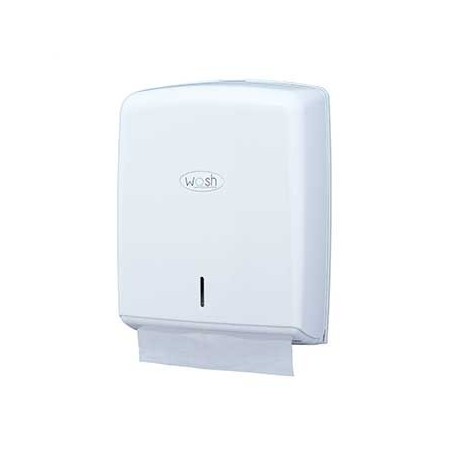 Dispensador Toalhas Mao Zig-Zag Branco 1un