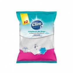 Esfregão Esponja para WC Pack Clim Antibactérias 2un