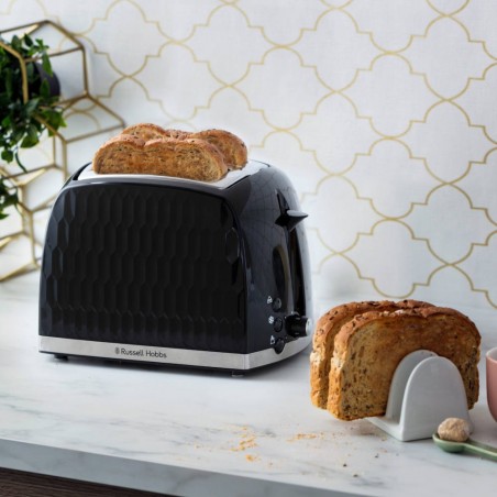 Torradeira RUSSELL HOBBS Honeycomb Preta