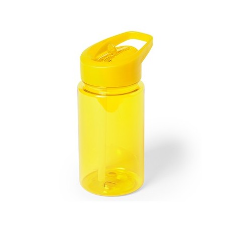 Tritan 440ml Amarelo Garrafa Desportiva Leve | Entrega Rápida 24h