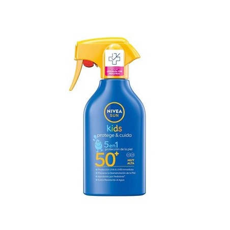 Protector solar en spray Nivea Sun Kids P&C SPF50+