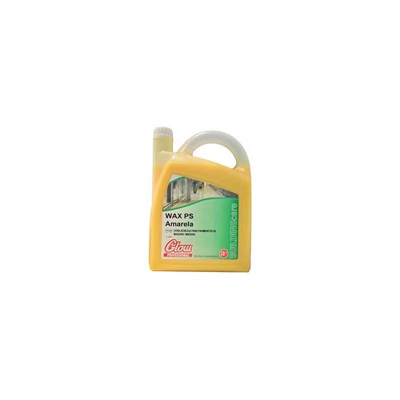 Cera Acrilica para Pavimentos Amarela GLOW 5L