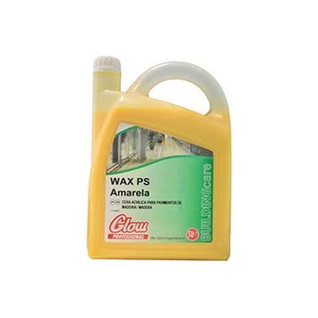 Cera Acrilica para Pavimentos Amarela GLOW 5L