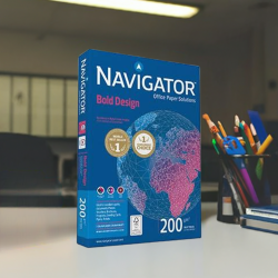 Papel 200gr Fotocopia A4  Navigator 1x150 Folhas