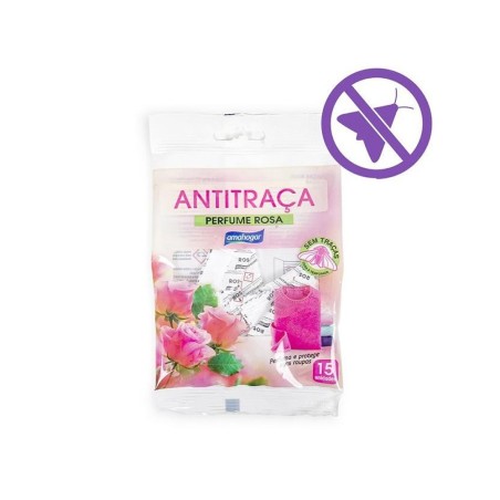 Insecticida Antipolillas Pétalos de Rosa 1,5g 2 Unidades