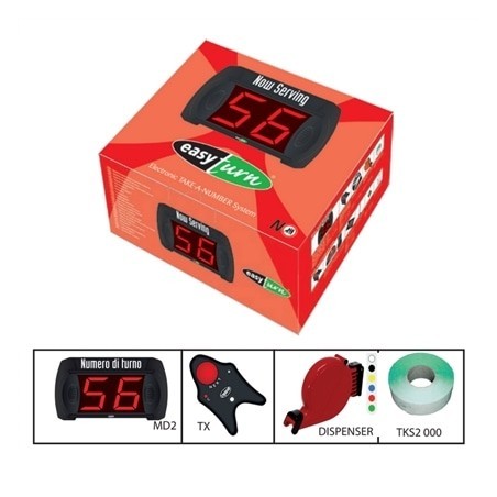 Kit dispensador senhas de Vez