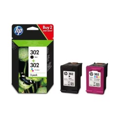 Pack HP 302 Preto / Cores