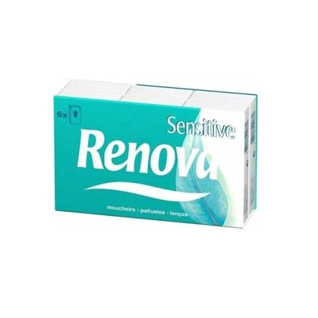Renova Sensitive Lenços Papel Bolso 12 Pacotes c/9 Lenços | Entrega 24-48h